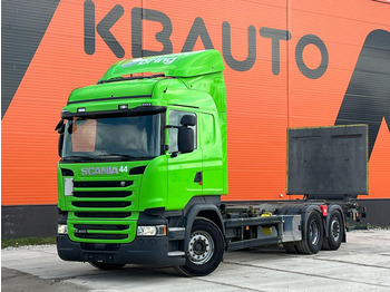 Container-transport/ Vekselflak lastebil SCANIA R 490