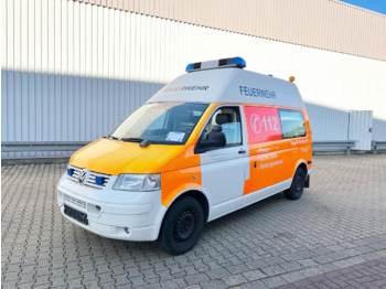 Volkswagen T5 2.5 TDI 4x2 T5 2.5 TDI 4x2, Krankenwagen eFH. - Ambulanse