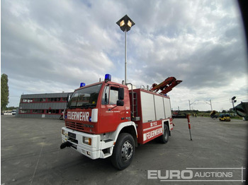  Steyr 4WD Fire Truck, Palfinger PK7000 Crane, Manual Gearbox, Front Winch, Generator, Light Tower (German Reg. Docs. Service History and Manuals Available) - Brannbil