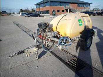  Western Single Axle Plastic Water Bowser, Yanmar Pressure Washer (Spares) - Høytrykkspyler