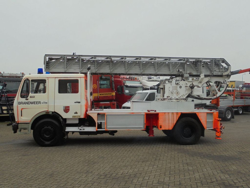 Brannbil Mercedes-Benz SK 1617 + Manual + PTO + Ladder + Fire Truck: bilde 10