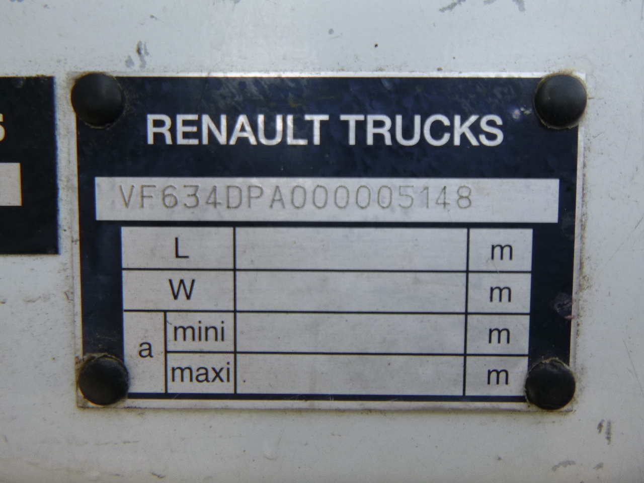 Vakuum lastebil Renault Kerax 450 dxi 6x4 RHD Rivard vacuum tank 11.9 m3: bilde 46