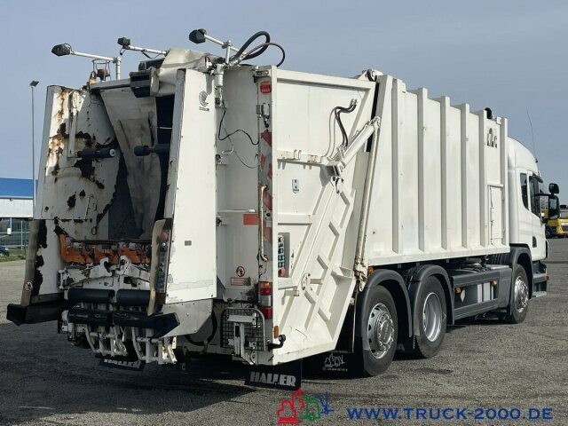 Søppelbil for transport av søppel Scania P320 Haller 21m³ Schüttung C-Trace Ident.4 Sitze: bilde 13