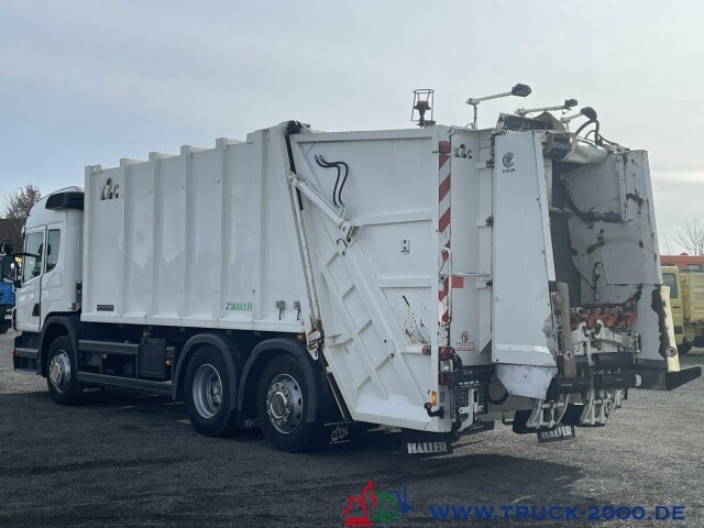 Søppelbil for transport av søppel Scania P320 Haller 21m³ Schüttung C-Trace Ident.4 Sitze: bilde 9