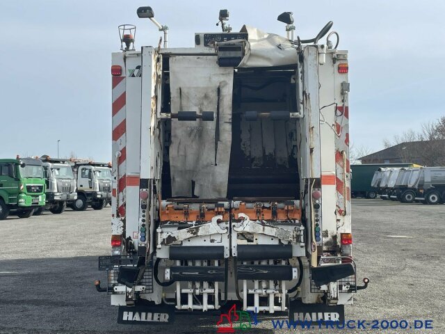 Søppelbil for transport av søppel Scania P320 Haller 21m³ Schüttung C-Trace Ident.4 Sitze: bilde 2