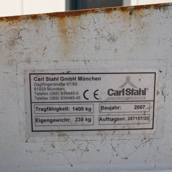 Utstyr for Materialhåndteringsutstyr Carl Stahl Battery change hook: bilde 4