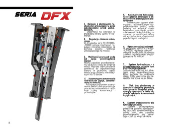 Ny Hydraulisk hammer for Gravemaskin DEMOQ DFX5000 Hydraulic breaker 4850 kg: bilde 3