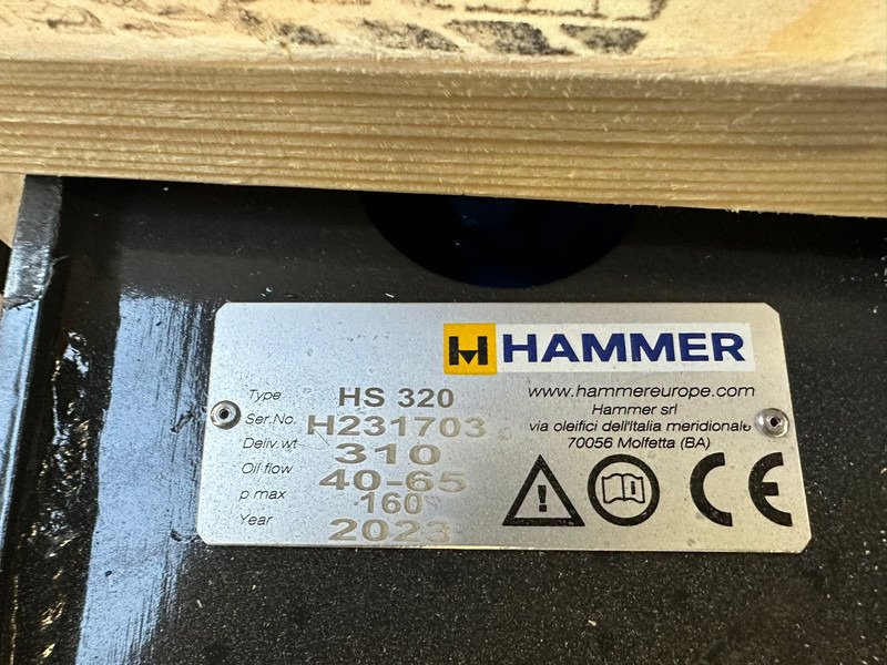 Ny Hydraulisk hammer Hammer HS320: bilde 9