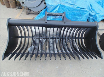 Utstyr for Bygg og anlegg S70 Rake for 17-25 tonn maskin - 2000mm bredde: bilde 1