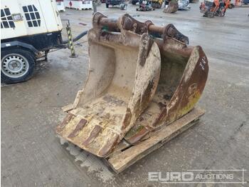  Strickland 36", 24" Digging Bucket 60mm Pin to suit 10-12 Ton Excavator - Skuffe