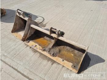  Strickland 48" Ditching, 18" Ditching Bucket 35mm Pin to suit Mini Excavator - Skuffe