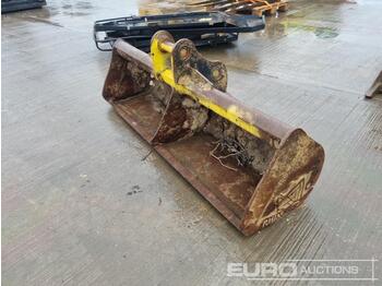  Strickland 60" Ditching, 16", 10" Digging Bucket 40-45mm Pin to suit Mini-6 Ton Excavator - Skuffe