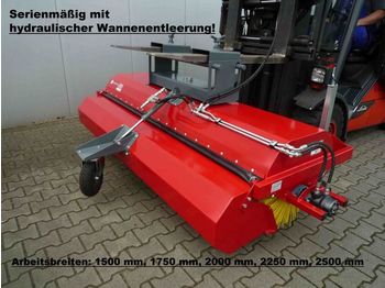 Ny Kostemaskin for Gaffeltruck Staplerkehrmaschinen 2,00 m, einschl. hydr. Entl: bilde 1