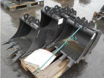 Ny Skuffe Unused Bobcat Pallet of 17" Digging Buckets to suit E17, E19, E20 (6 of): bilde 1