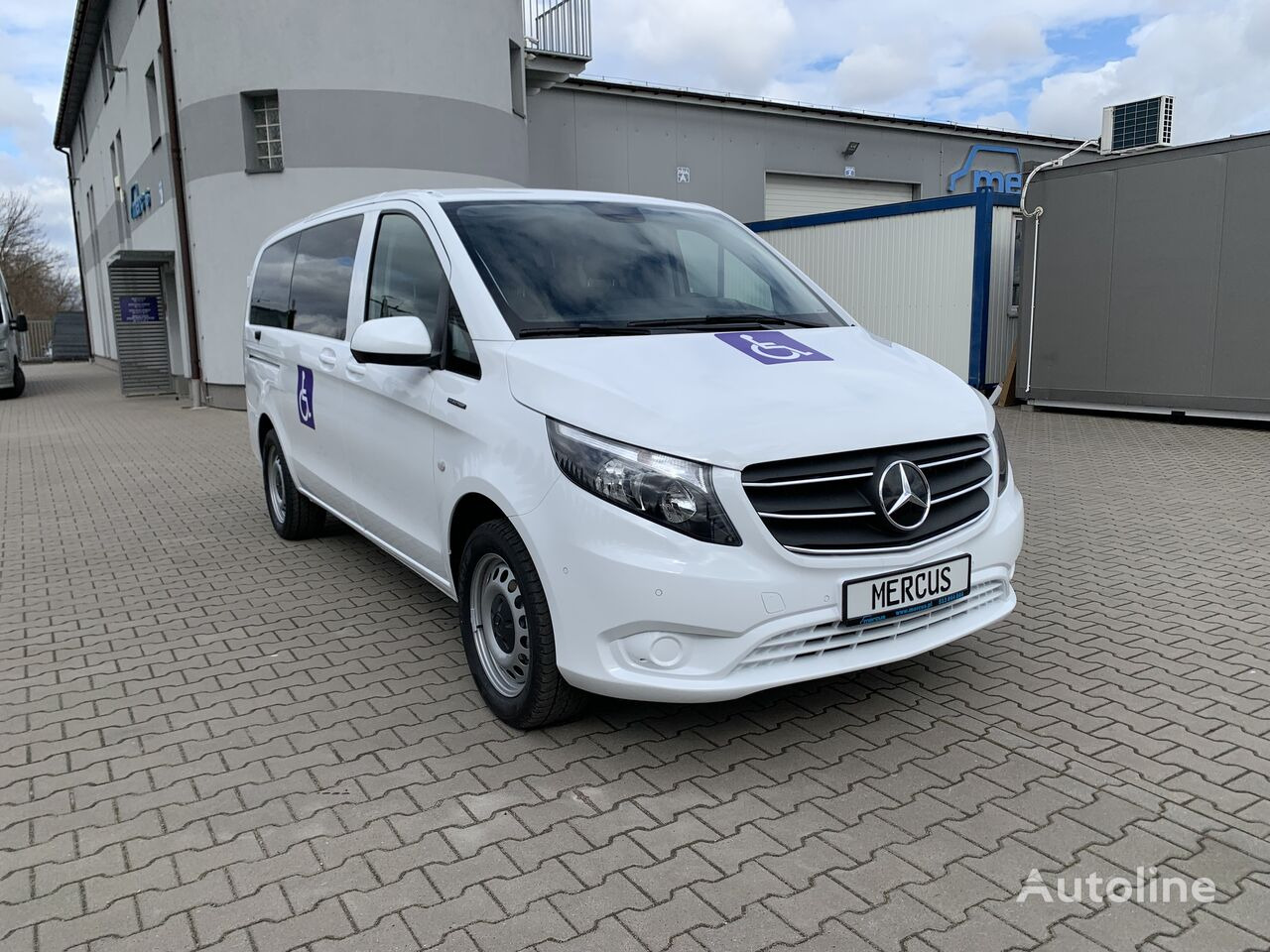 Ny Kassebil, Varebil med dobbelt førerhus Mercedes-Benz eVito: bilde 3