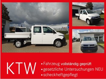 Ny Varebil med plan, Varebil med dobbelt førerhus VW T6.1 Transporter Pritsche,DOKA,Klima,3.400mm: bilde 1