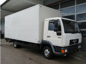 Varebil med skap MAN L2000 8.163 LBW 6,2m Koffer 221'km Blattfederung