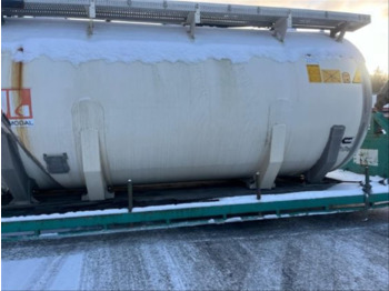 Tankcontainer Bulktank i aluminium kört djurfoder och pellets: bilde 1