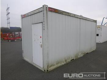  Containex 20FT Welfare Container (Key in Office) - frakt container