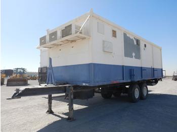 Vekselflak/ Container Twin Axle Trailer Mounted Ice and Cold Store Unit c/w A/C (GCC DUTIES NOT PAID): bilde 1
