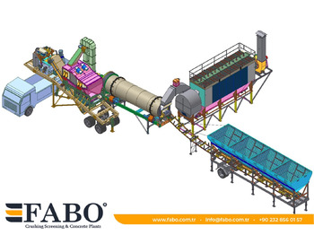 FABO Installation of asphalt of any capacity mobile and fixed - Asfaltverk: bilde 1