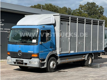 Mercedes-Benz Atego 1228 4x2 Blatt-/Luft 1.Stock Stehmann  - Dyretransport lastebil: bilde 1