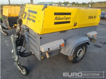  2014 Atlas Copco XAS67 130CFM - Luftkompressor: bilde 1