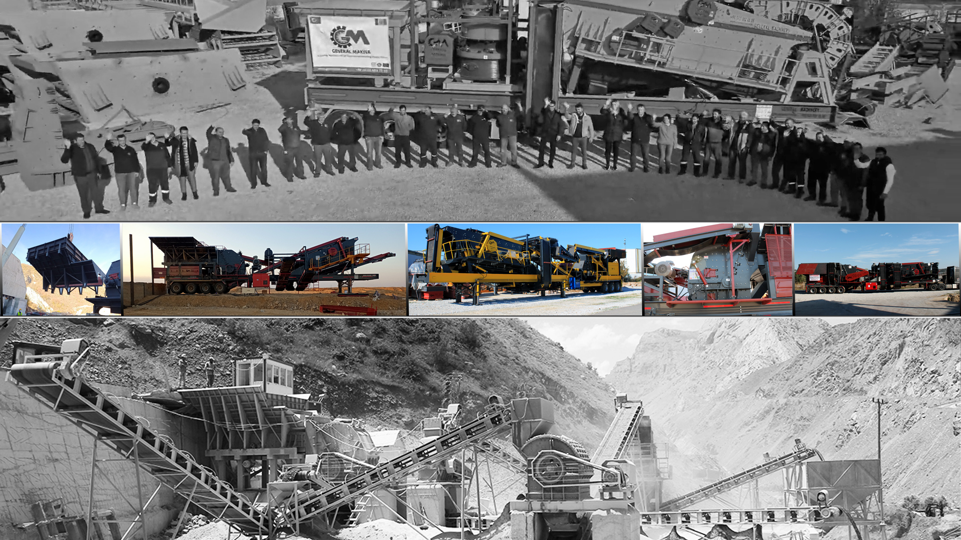 GENERAL MAKINA Stone Crushing Screening and Concrete Batching Plants - Bygg og anlegg - 4-aksel undefined: bilde 1