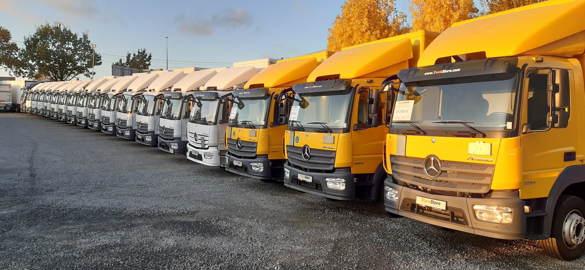 TruckStore Brussels - Lastebiler DAF LF 290 - 4x2, girkasse: automat undefined: bilde 1