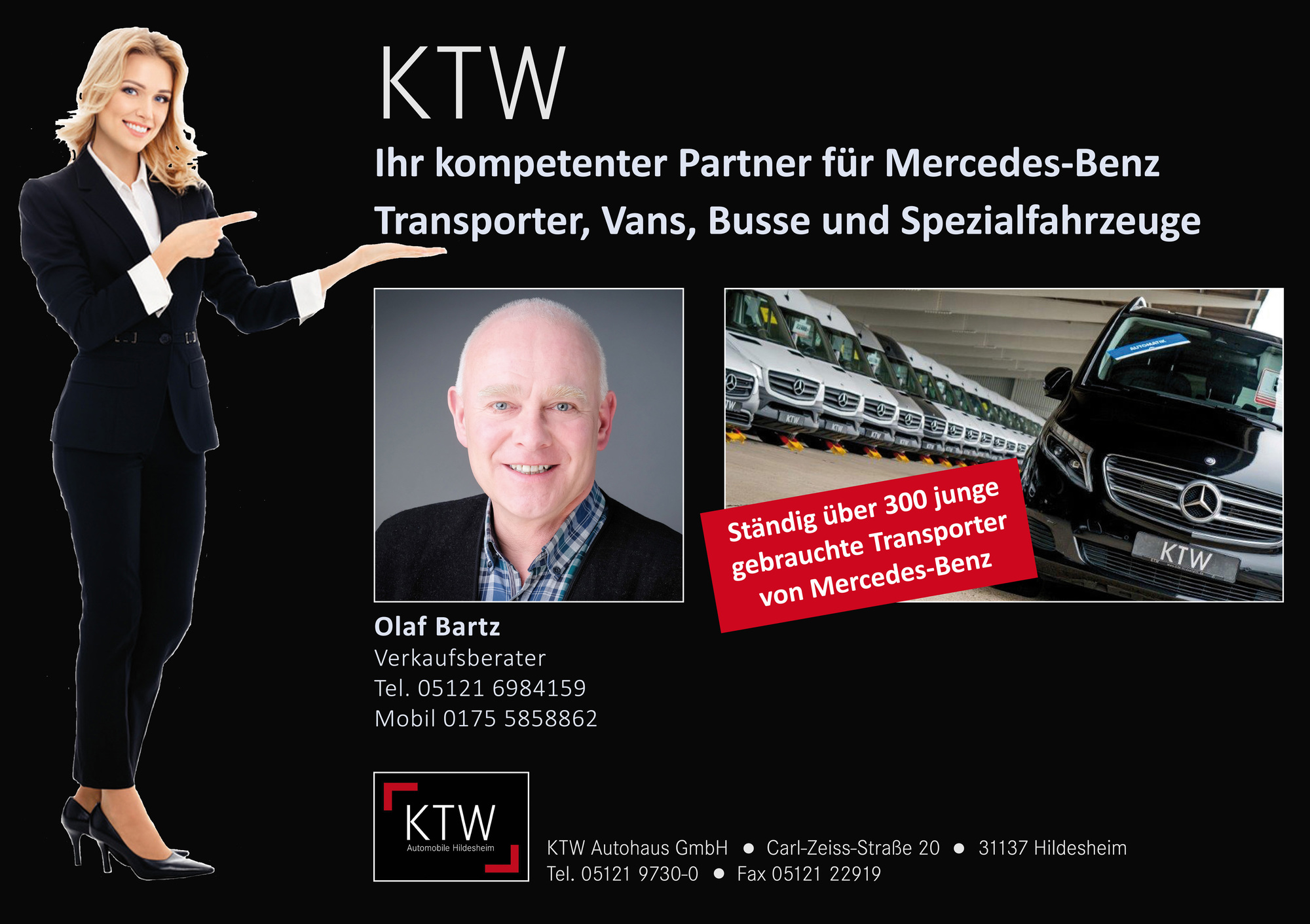 KTW Autohaus GmbH - Varebiler MERCEDES-BENZ Sprinter 317 undefined: bilde 1