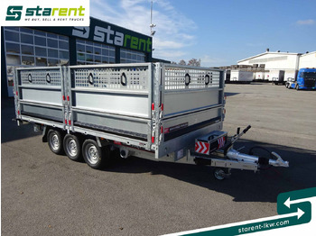 Planhenger/ Flathenger Brian James Trailers Tipper, Elektrisch Kippbar, Rampen: bilde 3