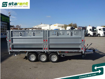 Planhenger/ Flathenger Brian James Trailers Tipper, Elektrisch Kippbar, Rampen: bilde 4