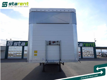 Ny Gardintrailer Schmitz Tautliner Bordwand 60cm Hubdach Liftachse: bilde 2