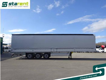 Ny Gardintrailer Schmitz Tautliner Bordwand 60cm Hubdach Liftachse: bilde 4