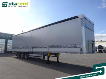 Ny Gardintrailer Schmitz Tautliner Bordwand 60cm Hubdach Liftachse: bilde 3