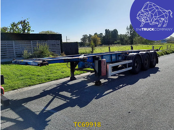 Container-transport/ Vekselflak semitrailer DESOT