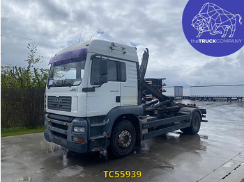 Container-transport/ Vekselflak lastebil MAN TGA