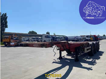 Container-transport/ Vekselflak semitrailer PACTON