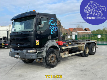 Container-transport/ Vekselflak lastebil RENAULT Kerax 370
