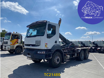 Container-transport/ Vekselflak lastebil RENAULT Kerax 370