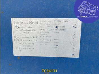 Container-transport/ Vekselflak semitrailer TURBOS HOET: bilde 2