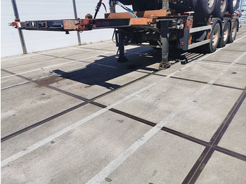 Container-transport/ Vekselflak semitrailer GROENEWEGEN