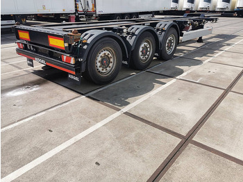 Container-transport/ Vekselflak semitrailer Kögel S24-2 PORT40 SIMPLEX SAF DISC LIFT: bilde 2