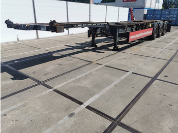 Container-transport/ Vekselflak semitrailer KRONE SD