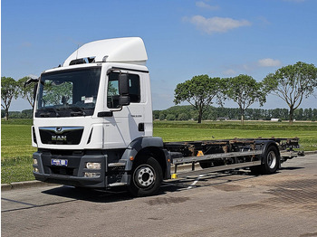 Container-transport/ Vekselflak lastebil MAN 12.250 TGM LL AIRCO TAILLIFT: bilde 2