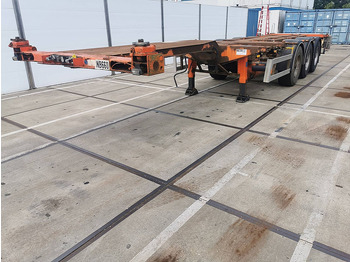 Container-transport/ Vekselflak semitrailer NOOTEBOOM