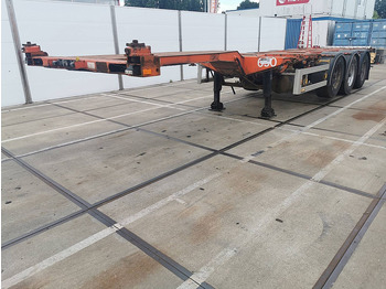Container-transport/ Vekselflak semitrailer NOOTEBOOM