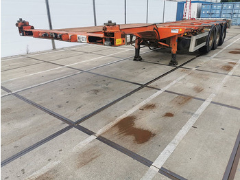 Container-transport/ Vekselflak semitrailer NOOTEBOOM