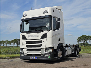 Container-transport/ Vekselflak lastebil SCANIA R 450