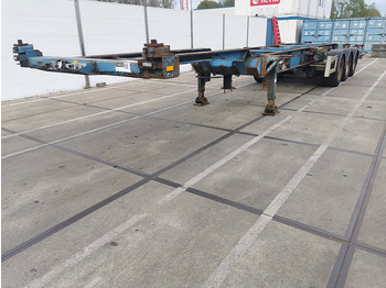 Container-transport/ Vekselflak semitrailer VAN HOOL